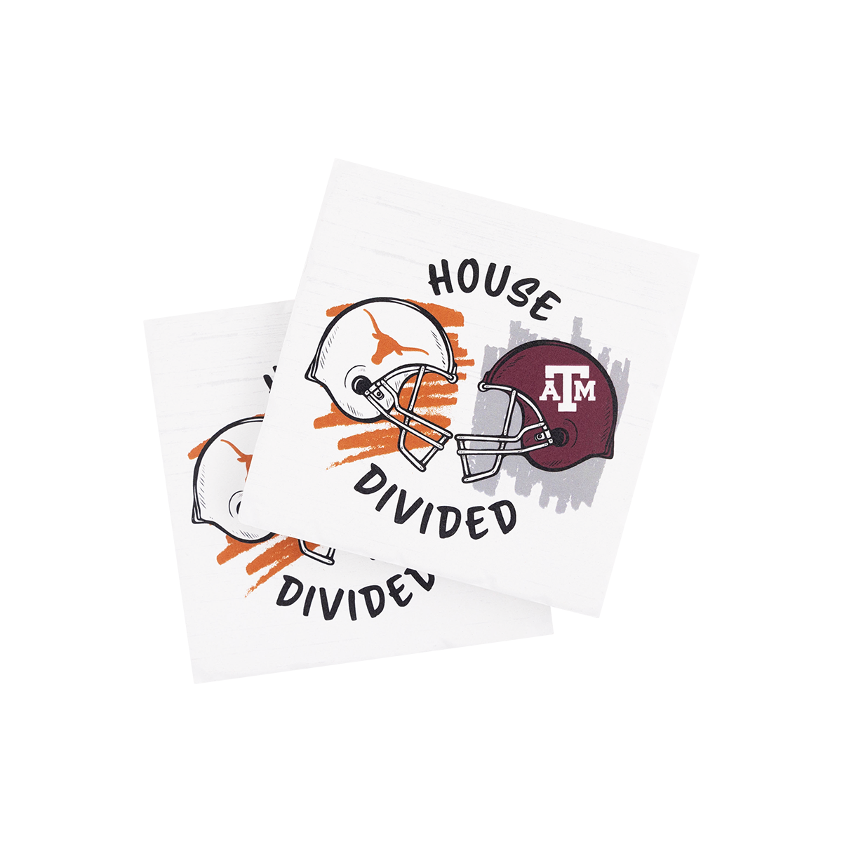 House Divided 2-Pack Coasters