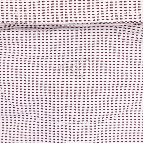Texas A&M GenTeal Jacquard Pattern Polo - Maroon