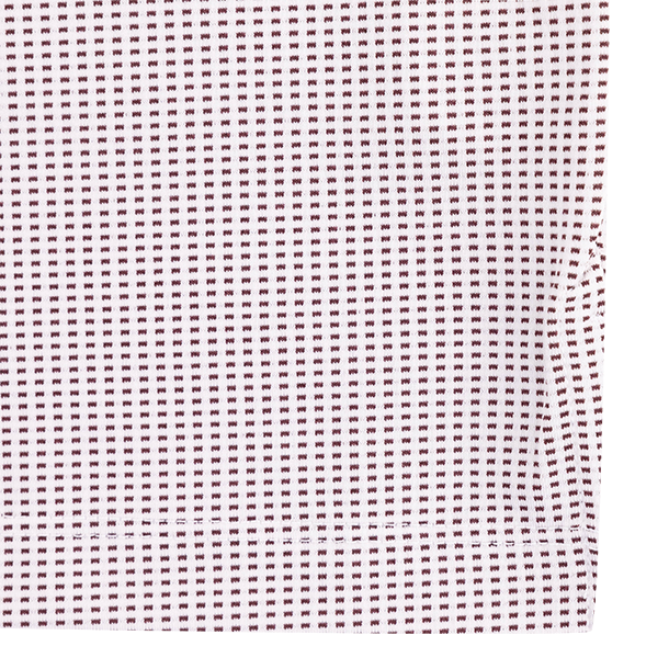 Texas A&M GenTeal Jacquard Pattern Polo - Maroon