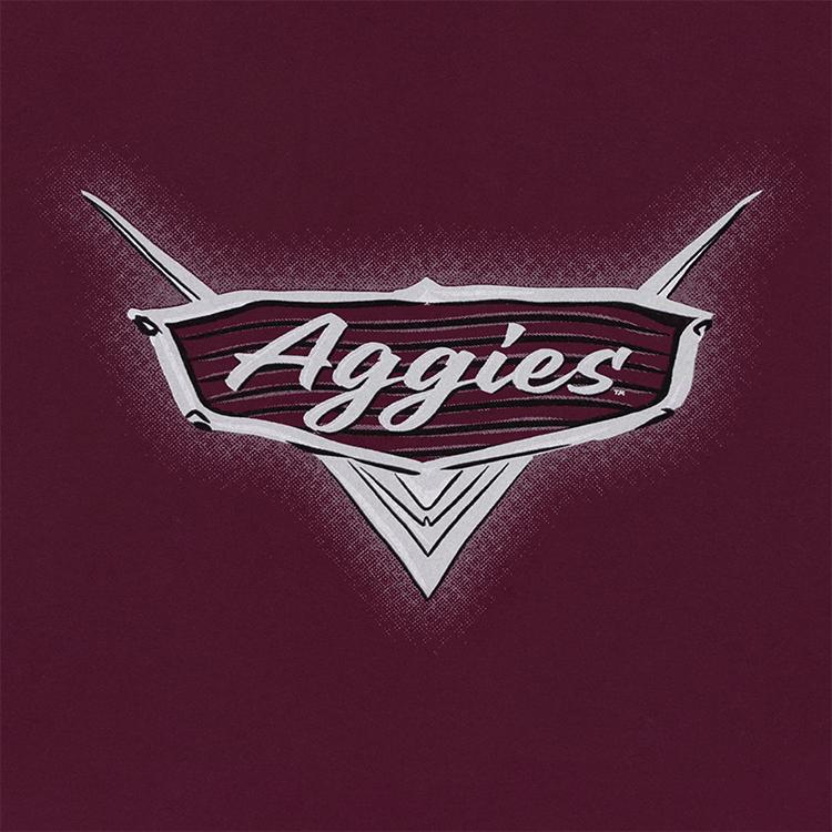 Aggies Car Logo Youth T-Shirt
