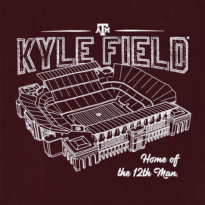 Fightin' Texas Aggies Comfort Wash Kyle Field T-Shirt