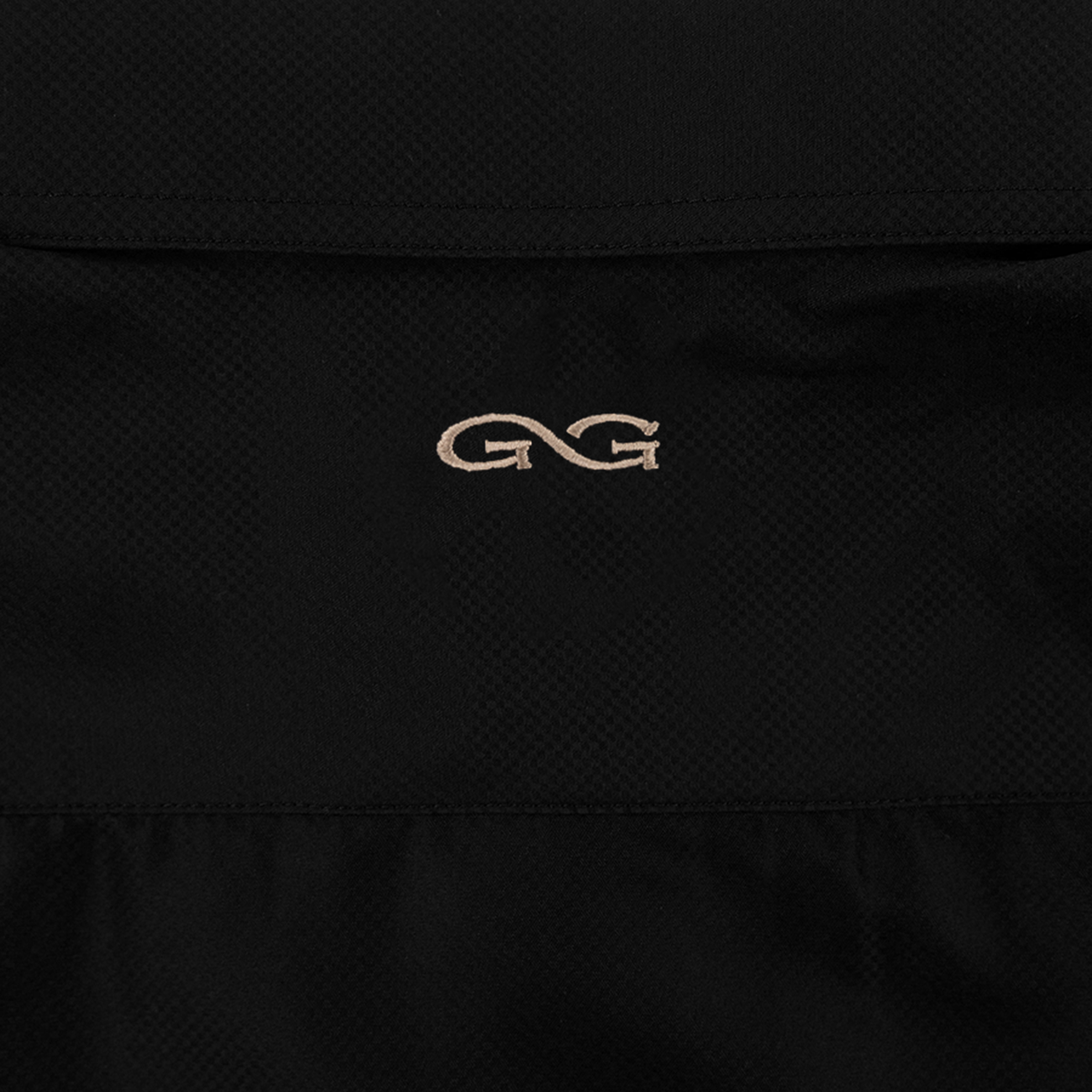 GameGuard Black Microfiber Button Down