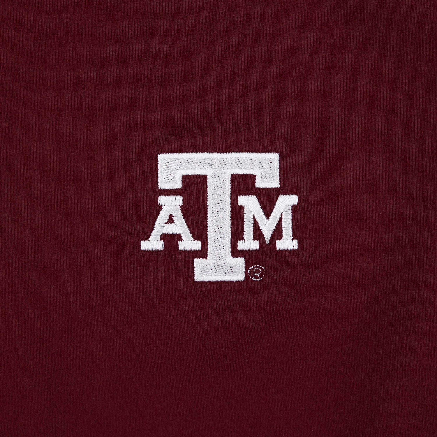 Texas A&M Champion Twist Back Crop Tee - Maroon