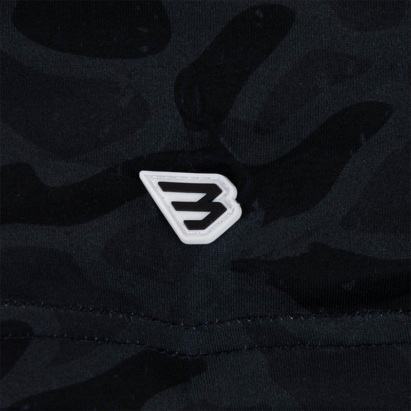 Burlebo Black Camo Performance Polo