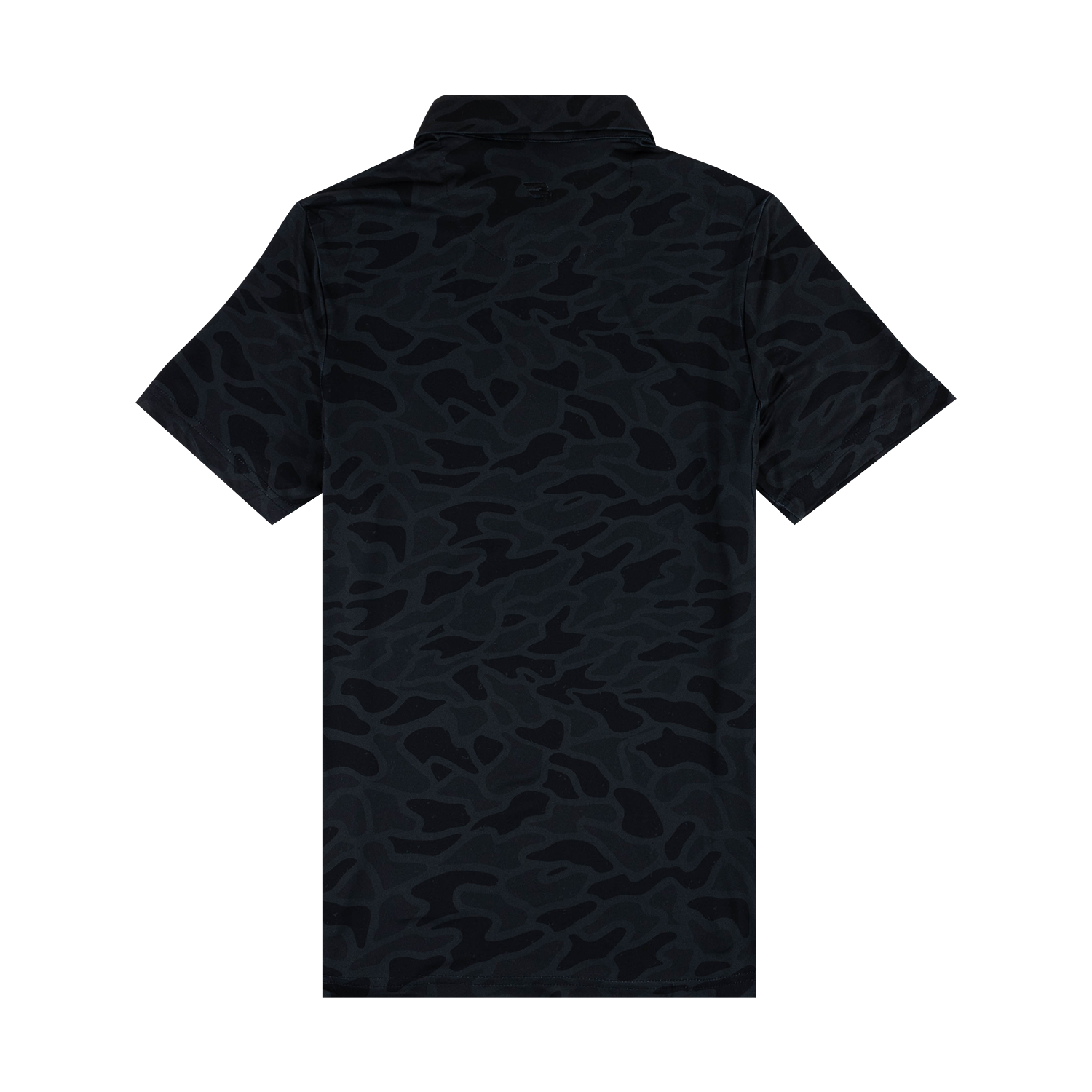 Burlebo Black Camo Performance Polo