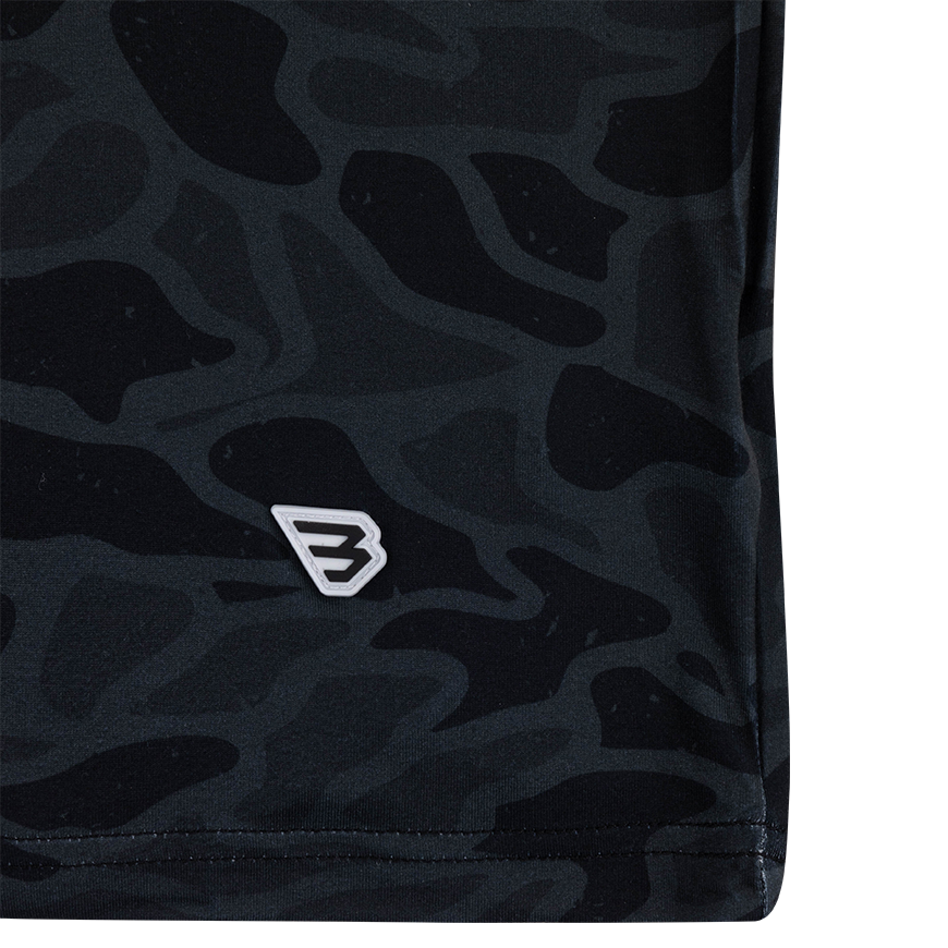 Burlebo Black Camo Performance Hoodie