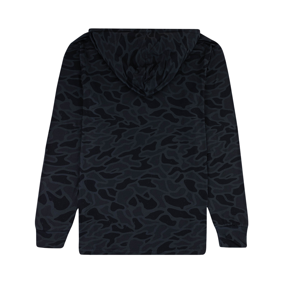 Burlebo Black Camo Performance Hoodie
