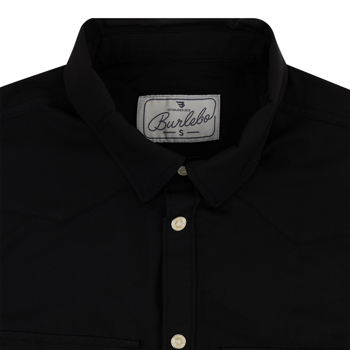 Burlebo Performance Black Western Shirt