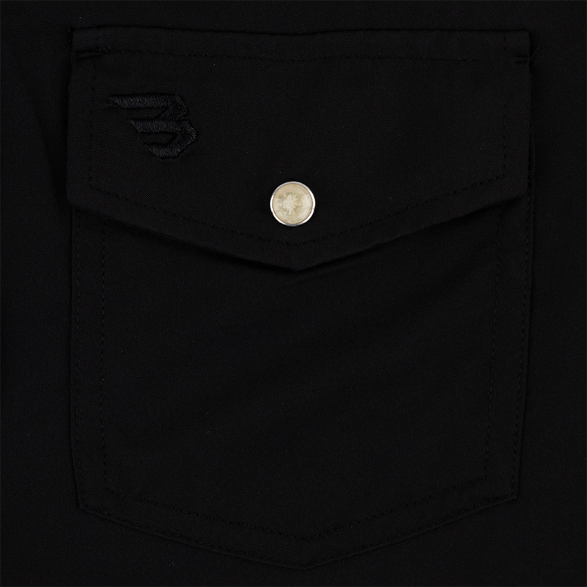 Burlebo Performance Black Western Shirt