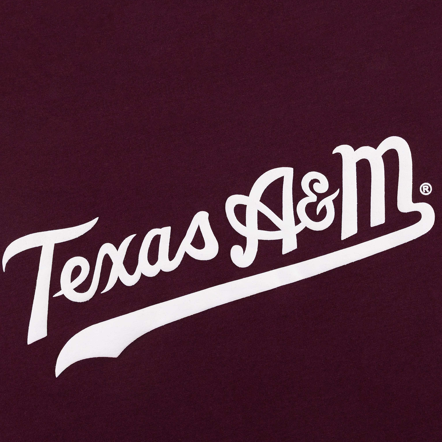 Script Texas A&M Gen 2 Girls Cropped Football Top - Maroon