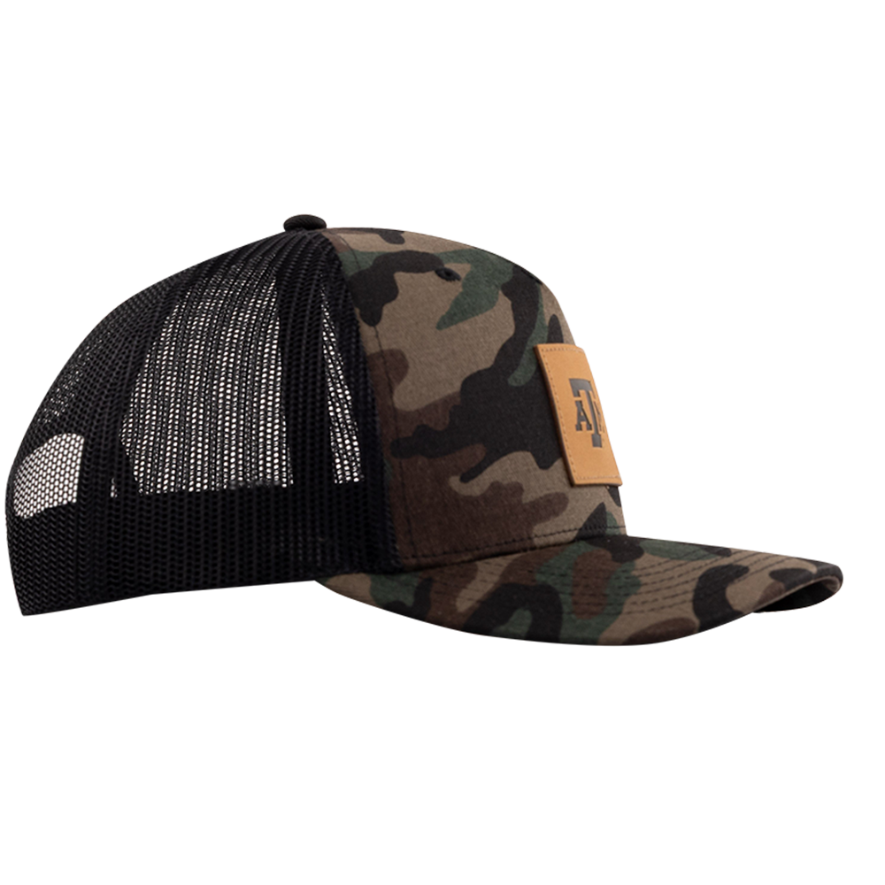 Texas A&M Collegiate Outfitters Camo Patch Trucker Hat