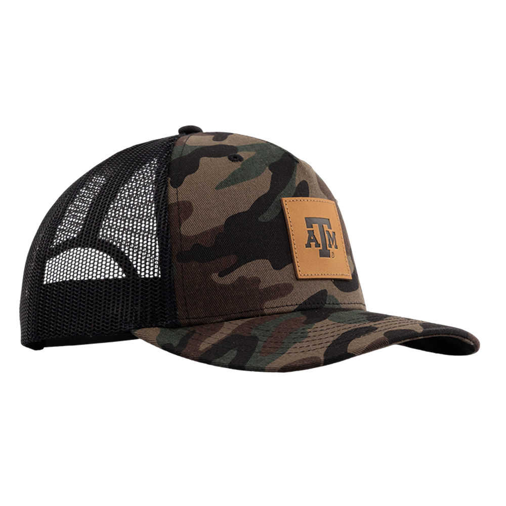 Texas A&M Collegiate Outfitters Camo Patch Trucker Hat