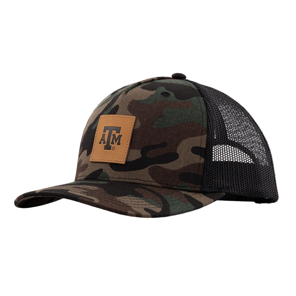 Texas A&M Collegiate Outfitters Camo Patch Trucker Hat
