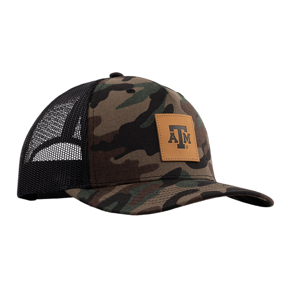 Texas A&M Collegiate Outfitters Camo Patch Trucker Hat