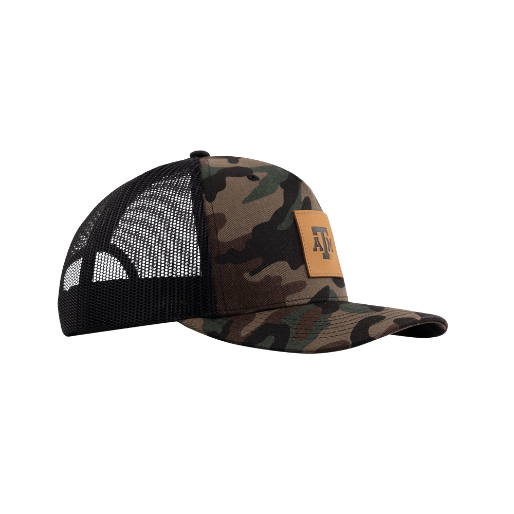 Texas A&M Collegiate Outfitters Camo Patch Trucker Hat