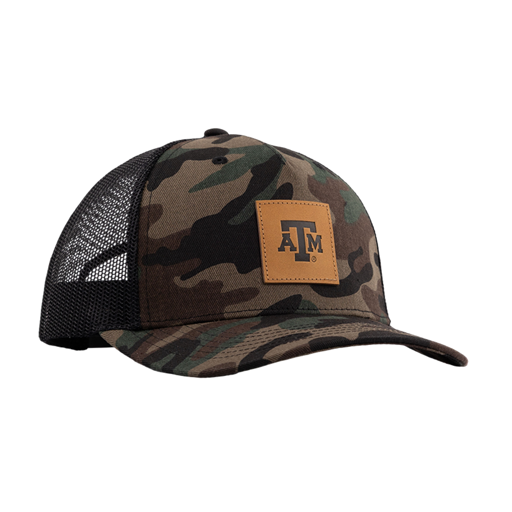 Texas A&M Collegiate Outfitters Camo Patch Trucker Hat