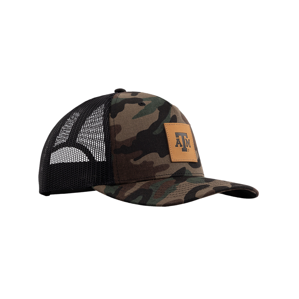 Texas A&M Collegiate Outfitters Camo Patch Trucker Hat