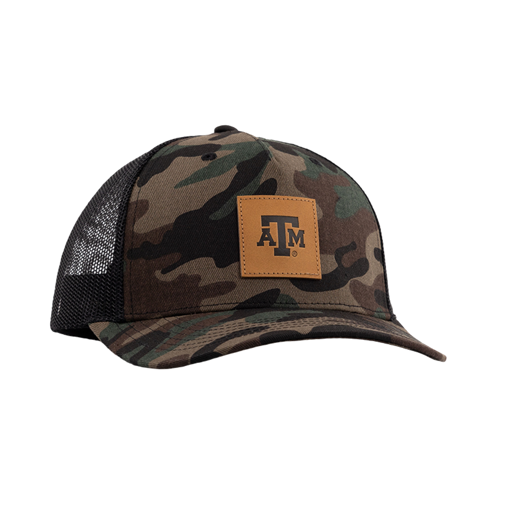 Texas A&M Collegiate Outfitters Camo Patch Trucker Hat
