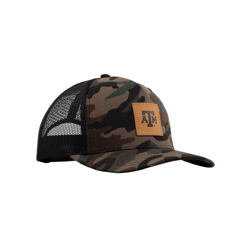 Texas A&M Collegiate Outfitters Camo Patch Trucker Hat