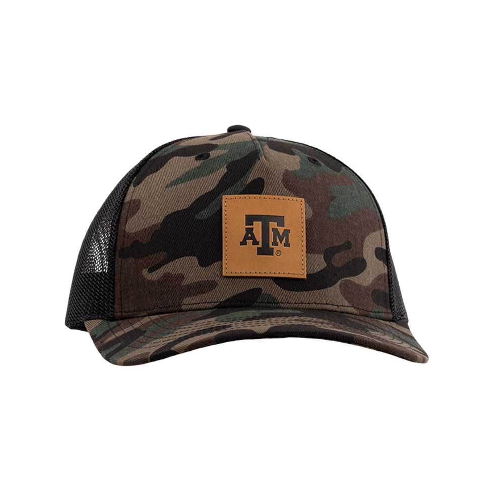 Texas A&M Collegiate Outfitters Camo Patch Trucker Hat
