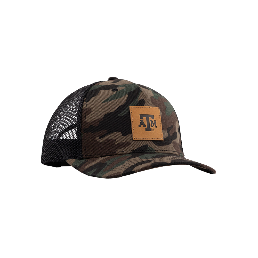 Texas A&M Collegiate Outfitters Camo Patch Trucker Hat