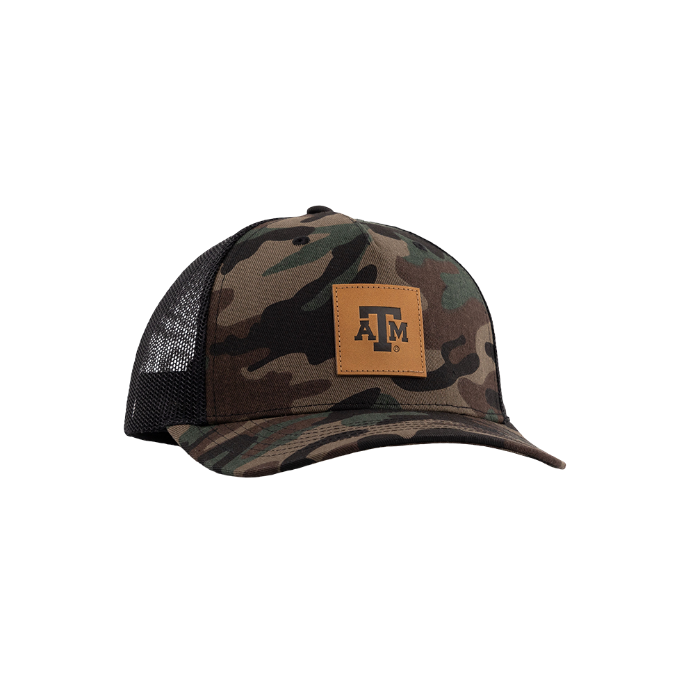Texas A&M Collegiate Outfitters Camo Patch Trucker Hat