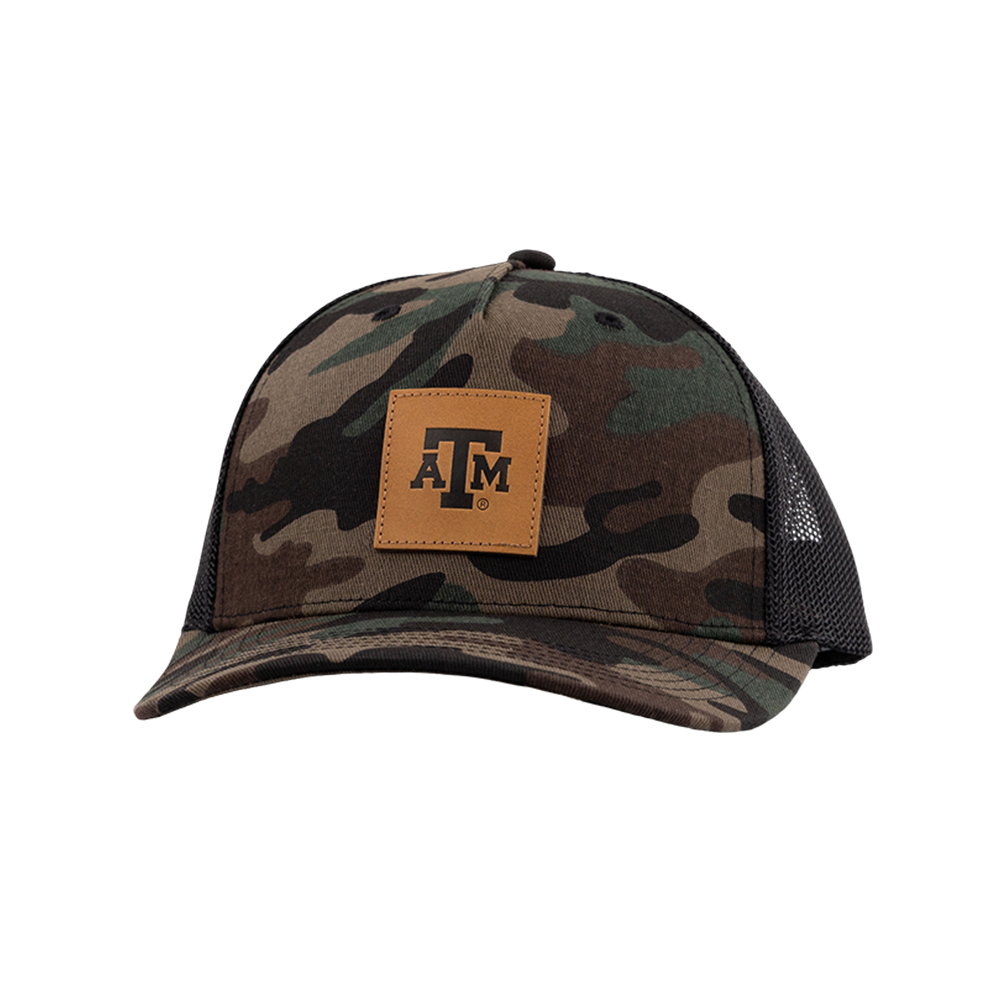 Texas A&M Collegiate Outfitters Camo Patch Trucker Hat