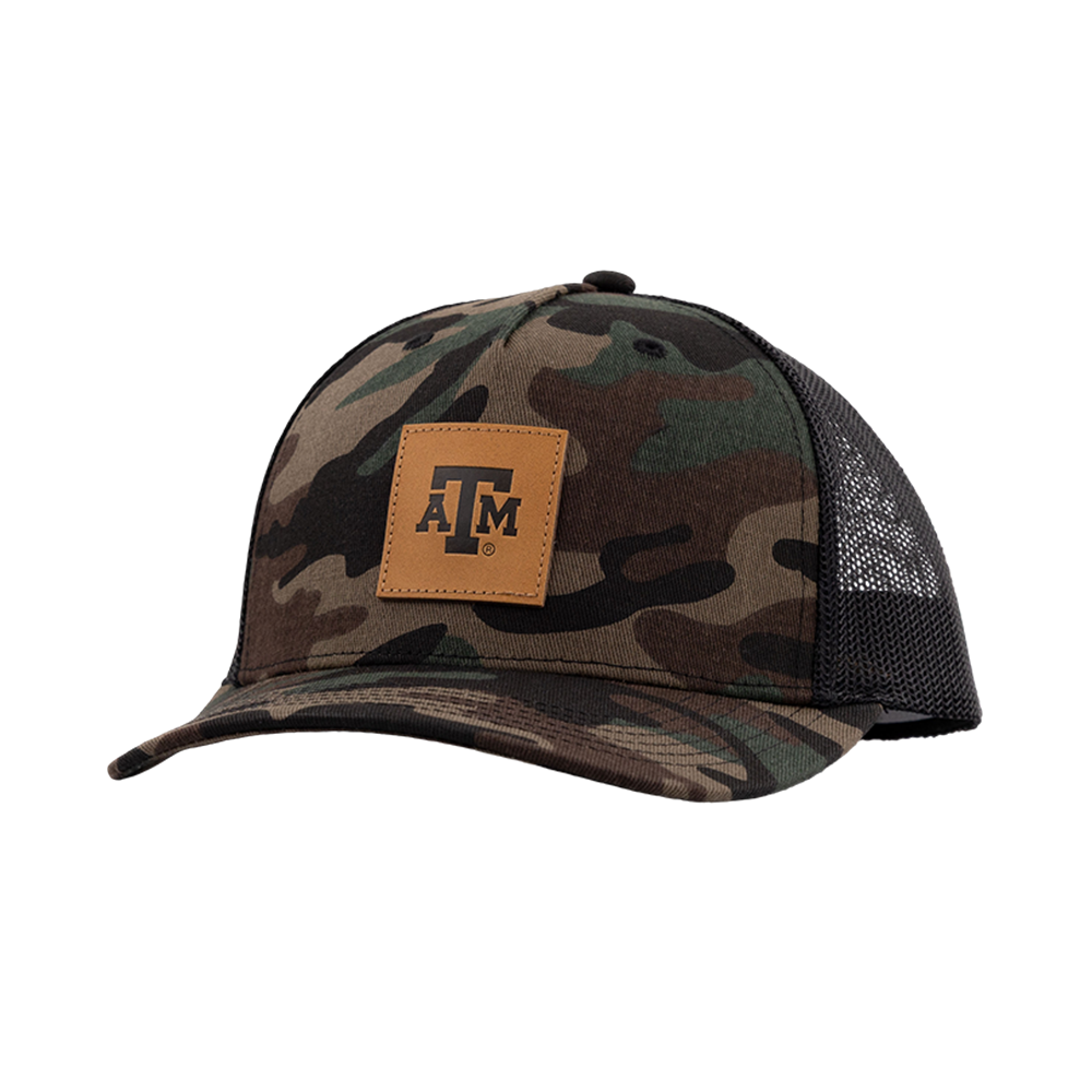 Texas A&M Collegiate Outfitters Camo Patch Trucker Hat
