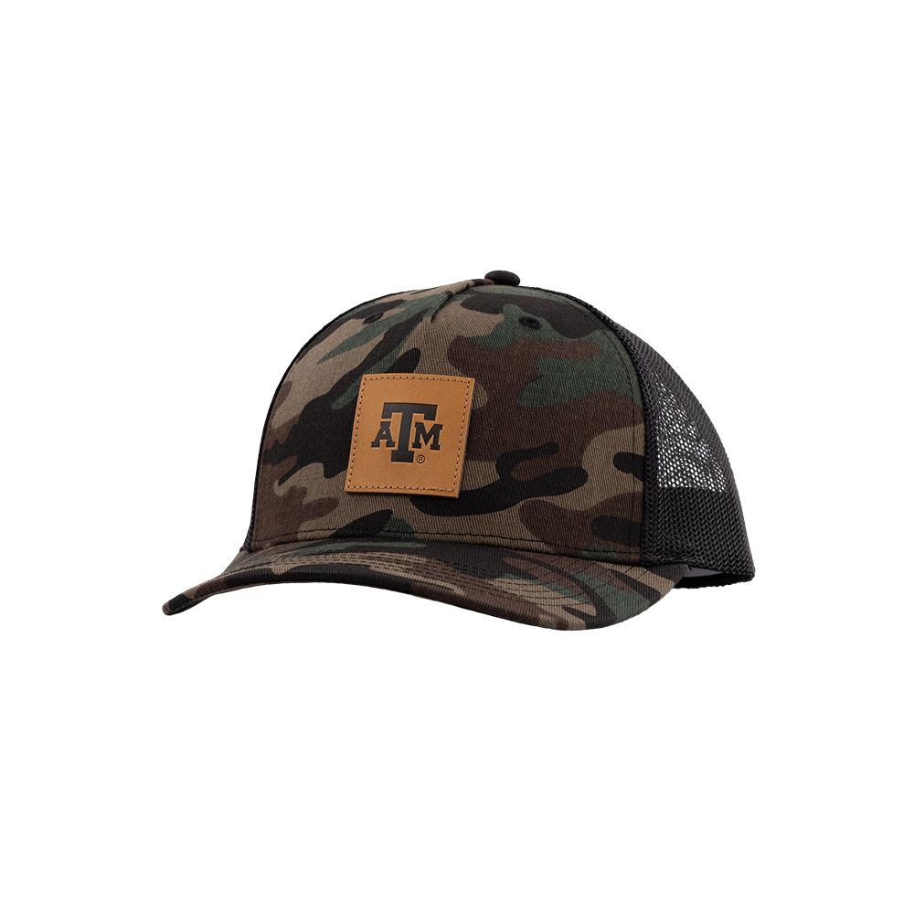 Texas A&M Collegiate Outfitters Camo Patch Trucker Hat