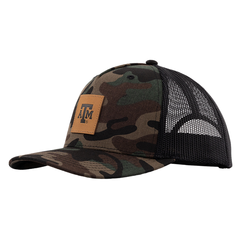 Texas A&M Collegiate Outfitters Camo Patch Trucker Hat