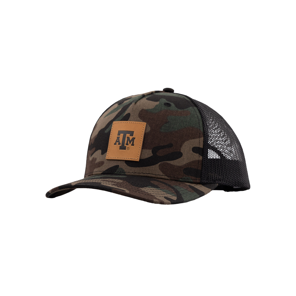 Texas A&M Collegiate Outfitters Camo Patch Trucker Hat