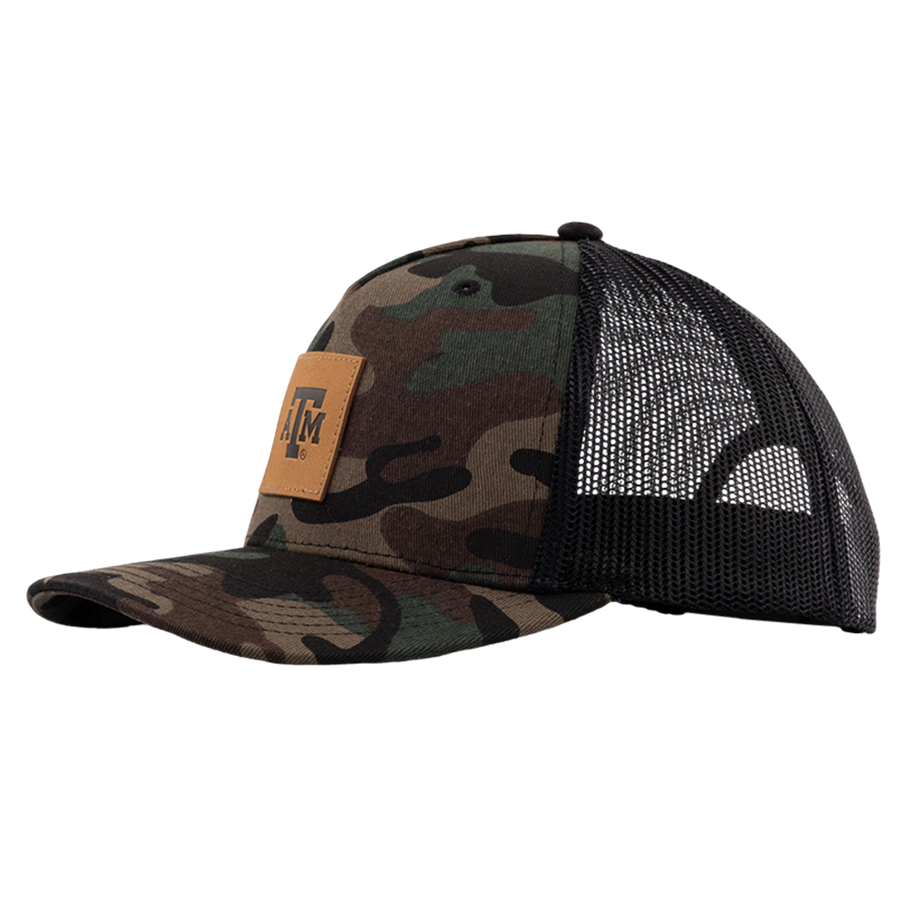 Texas A&M Collegiate Outfitters Camo Patch Trucker Hat