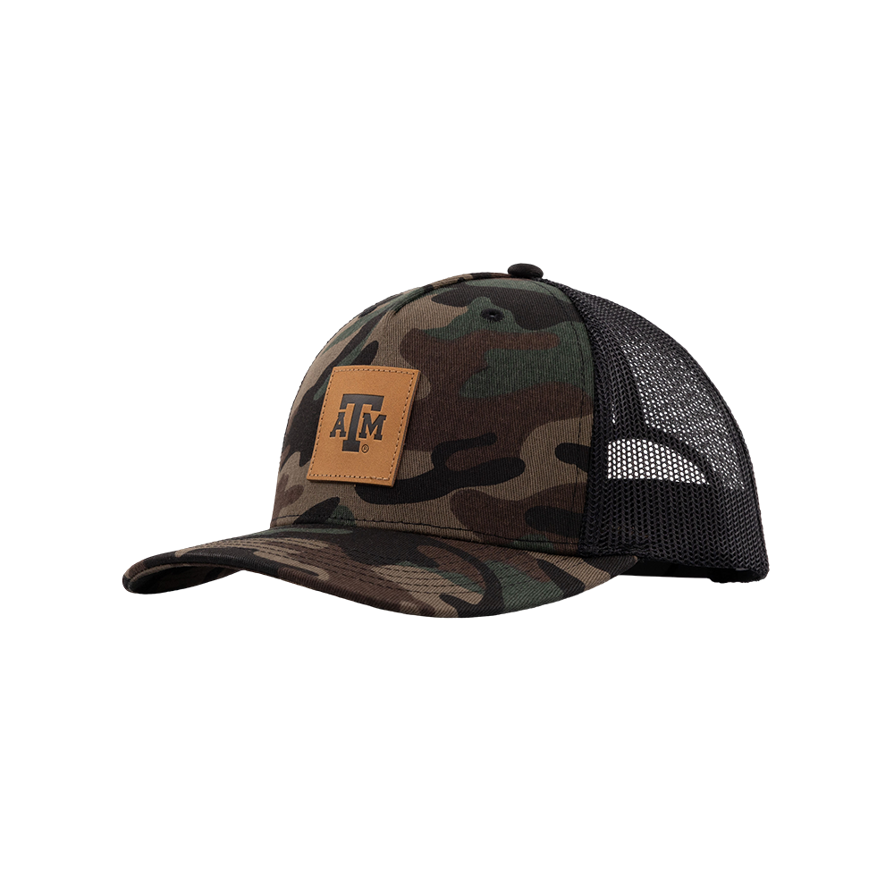 Texas A&M Collegiate Outfitters Camo Patch Trucker Hat