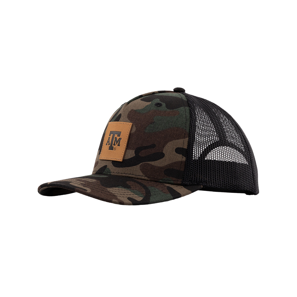 Texas A&M Collegiate Outfitters Camo Patch Trucker Hat