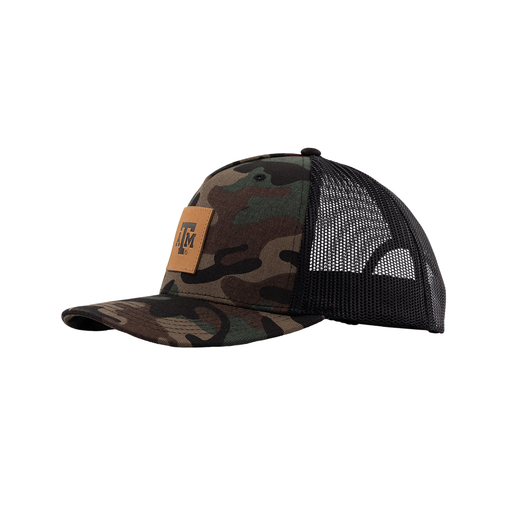 Texas A&M Collegiate Outfitters Camo Patch Trucker Hat