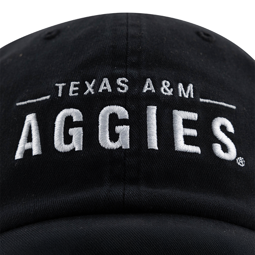 Texas A&M Aggies Collegiate Outfitters Black Bar Hat