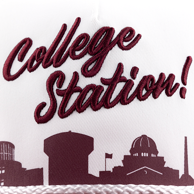 College Station Collegiate Outfitters Skyline Hat