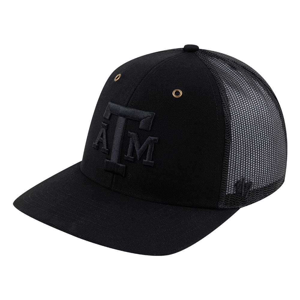 Texas A&M '47 Brand Carhartt Black Trucker Hat