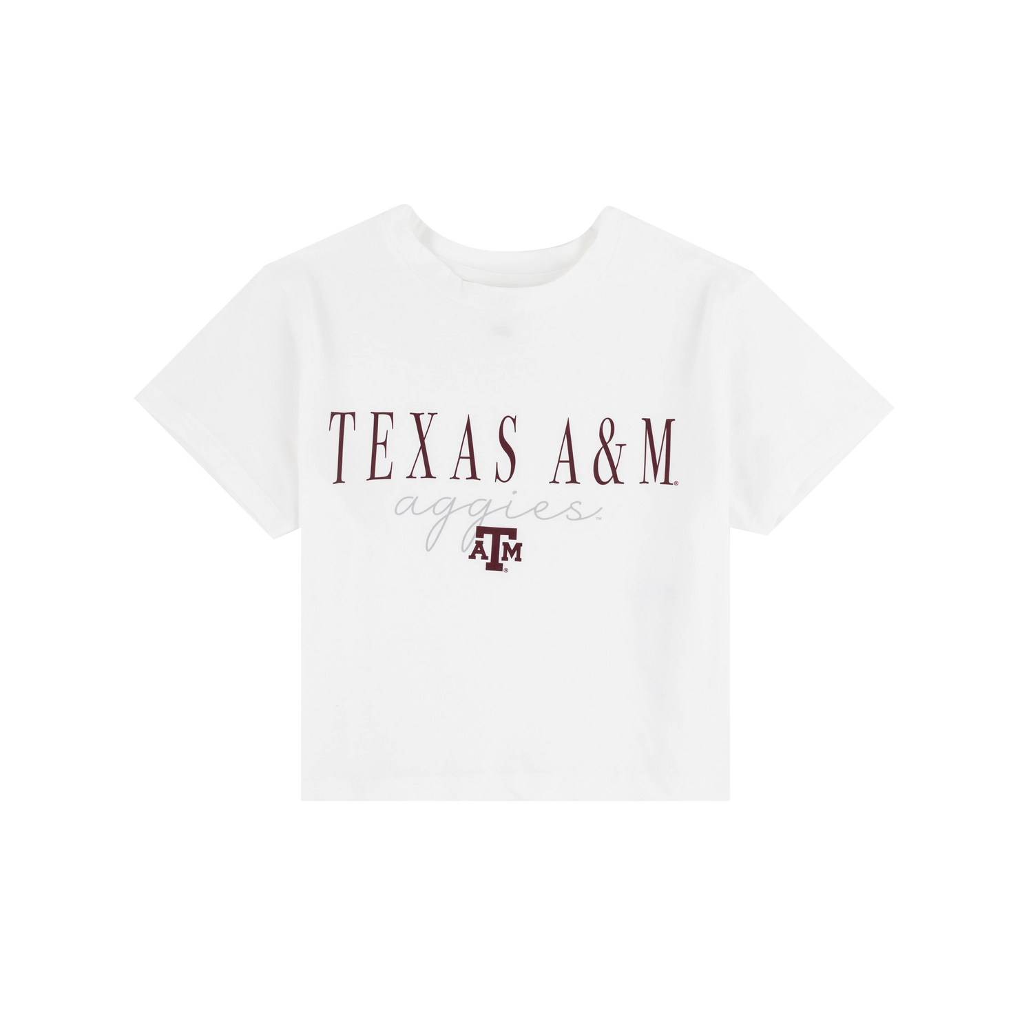 Texas A&M Concepts Copeland Top and Short Set - Beige
