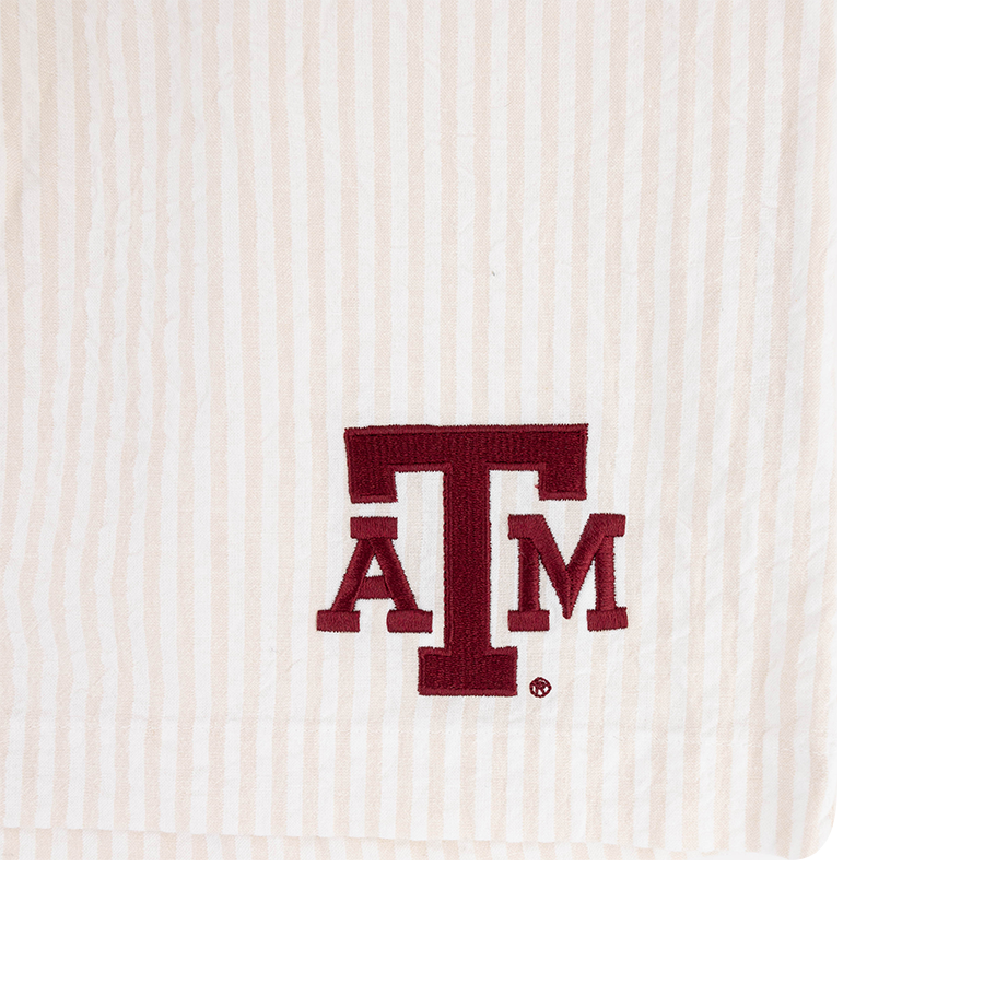 Texas A&M Concepts Copeland Top and Short Set - Beige