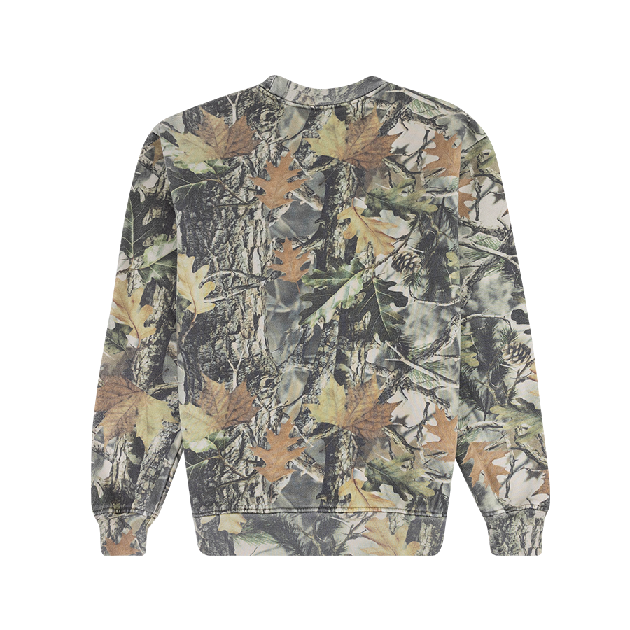 Aggies Cotton Collective Pink Camo Crewneck