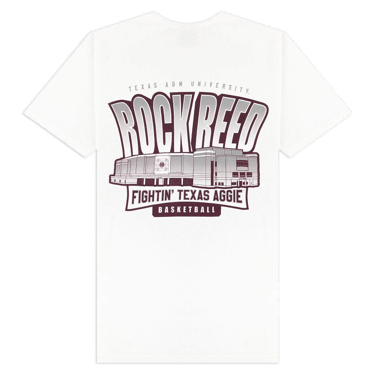 Texas Aggies Comfort Colors Rock Reed Basketball T-Shirt