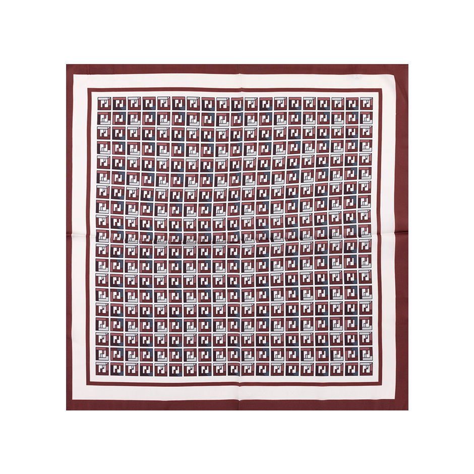 Squared Pattern Scarf Mini