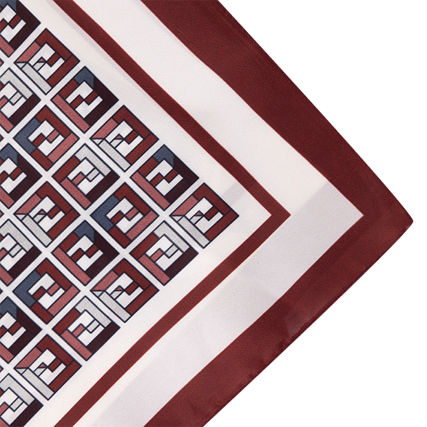 Squared Pattern Scarf Mini