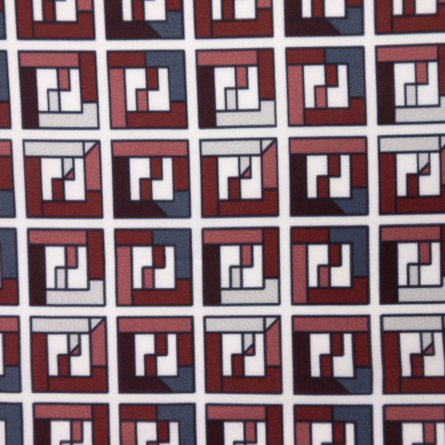 Squared Pattern Scarf Mini