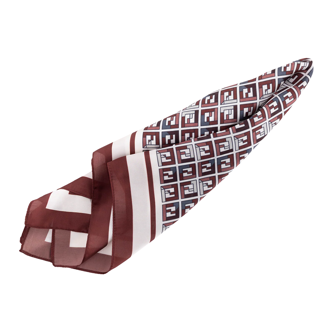 Squared Pattern Scarf Mini
