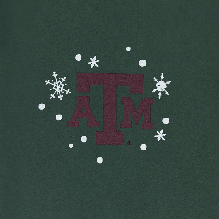 Texas A&M Comfort Wash Reveille Santa T-Shirt