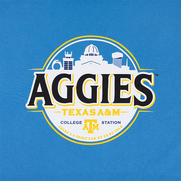 Aggies Comfort Wash Brewed Light T-Shirt
