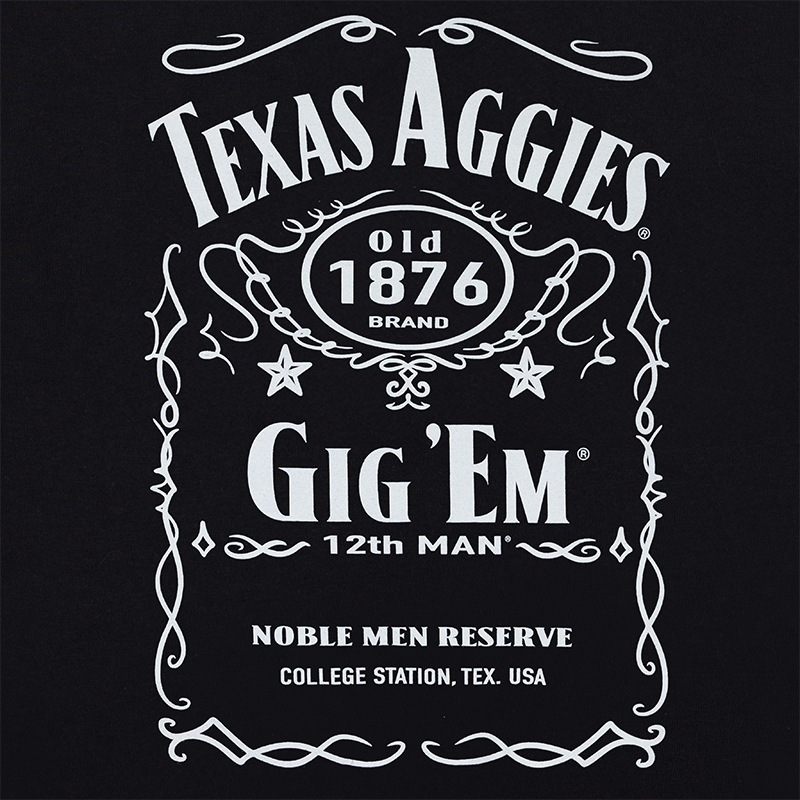 Texas Aggies Comfort Colors Old 1876 Brand Spirit T-Shirt
