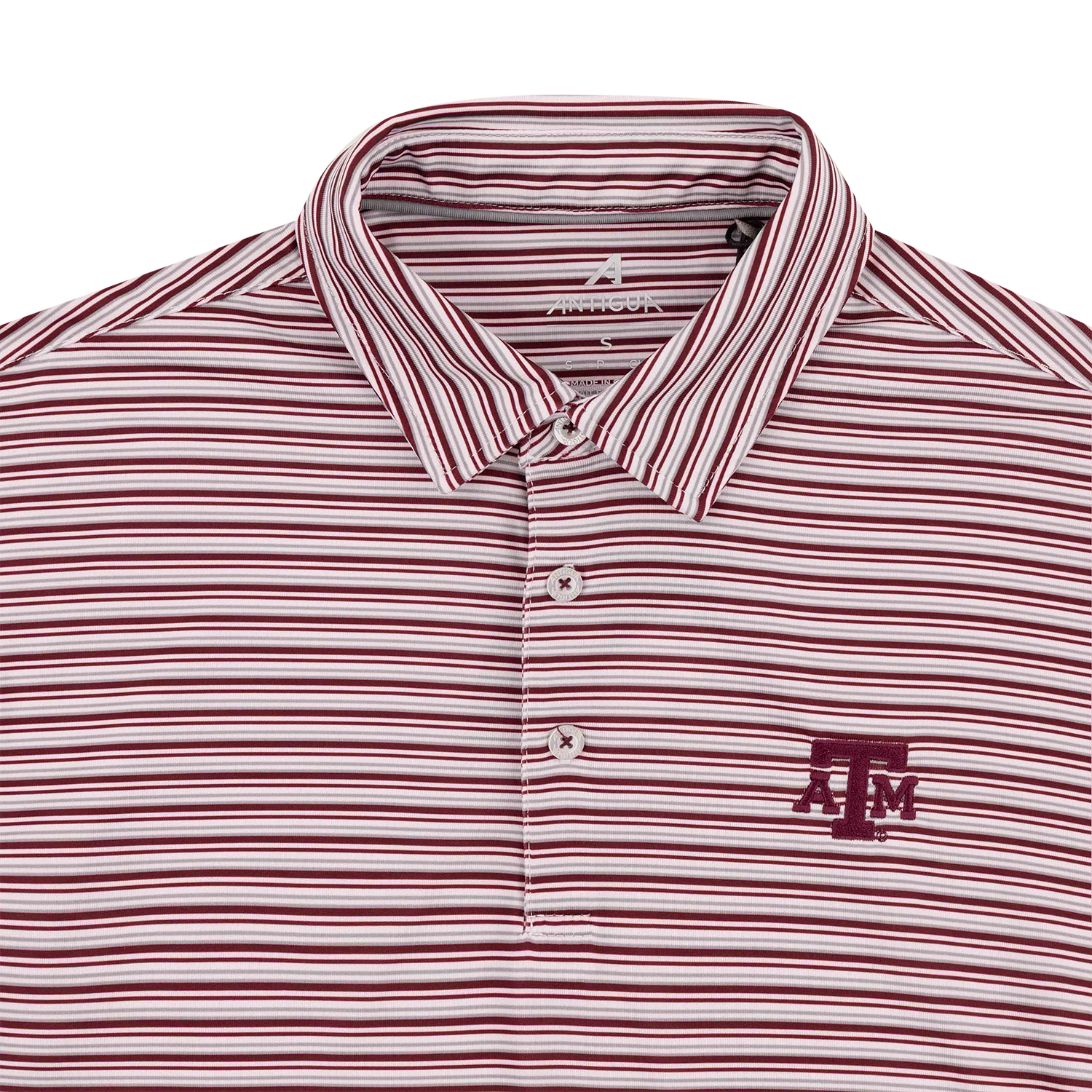 Texas A&M Antigua Streamline Polo - Maroon